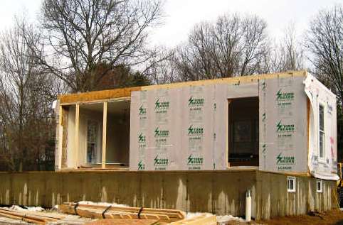 Modular home builder - work begins