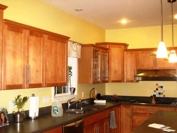 kitchen of a modular home built by Pro Edge
